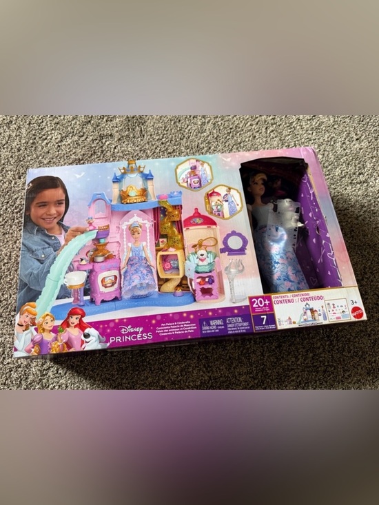 Mattel Other - NEW DISNEY Princess PET PALACE Castle Playset CINDERELLA DOLL